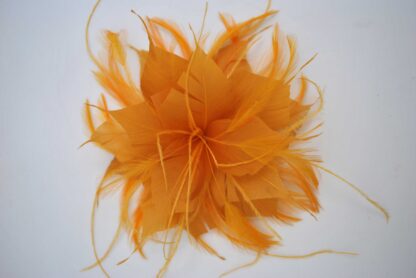 Flor tocado mostaza - Imagen 2