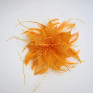 Flor tocado mostaza