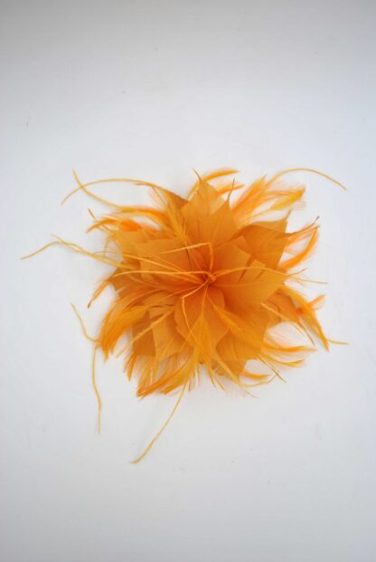 Flor tocado mostaza