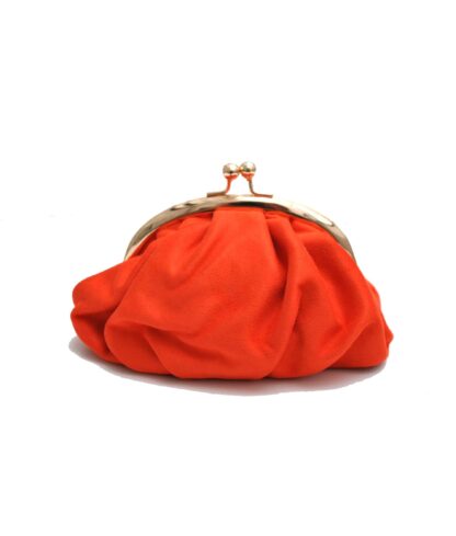 Bombonera naranja y oro