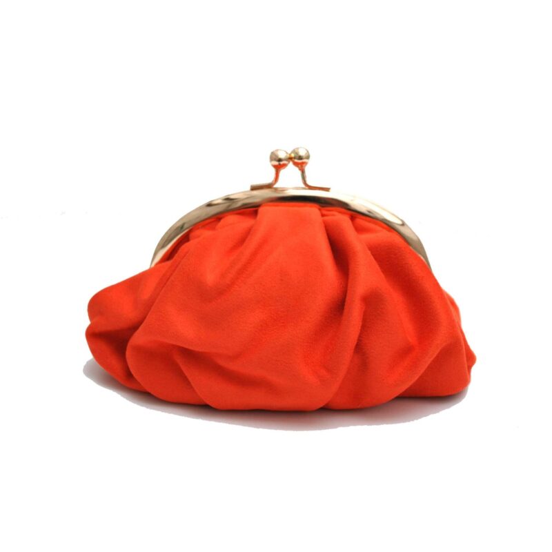 Bombonera naranja y oro