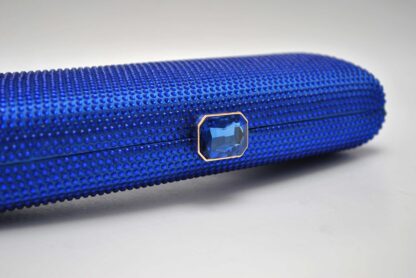 Bolso baguette cristal azul - Imagen 3