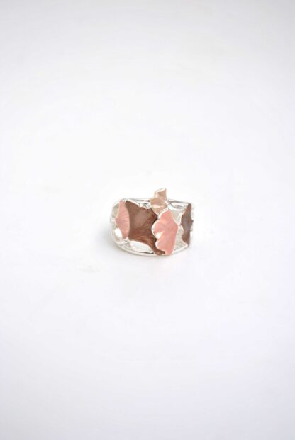 Anillo elástico Ginkgo Rosé