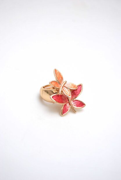 Anillo elástico mariposas - Imagen 2