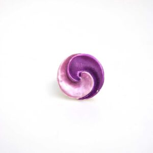 Anillo elástico espiral morado