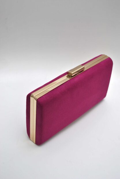 Clutch bugamvilla y oro - Imagen 2