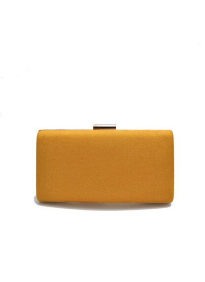 Clutch mostaza y oro