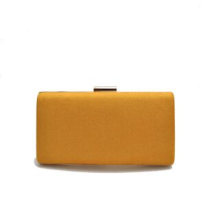 Clutch mostaza y oro