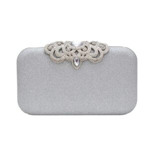 Clutch plata joya asa