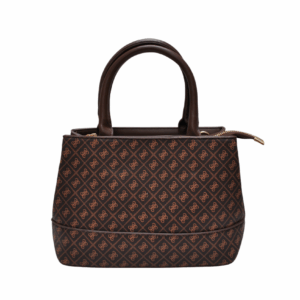 Bolso marrón inspiración Guess