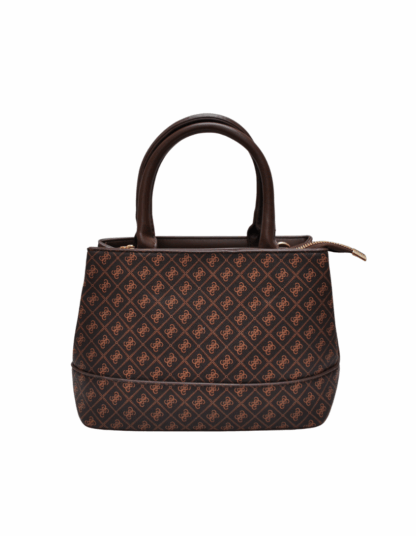 Bolso marrón inspiración Guess