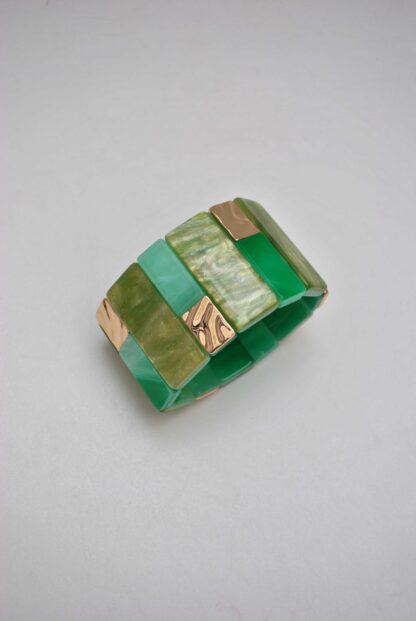 Brazalete verde resina - Imagen 2