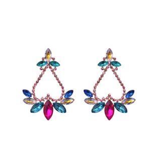 Pendientes multicolor