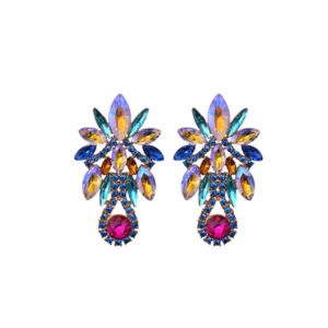 Pendientes fantasía multicolor
