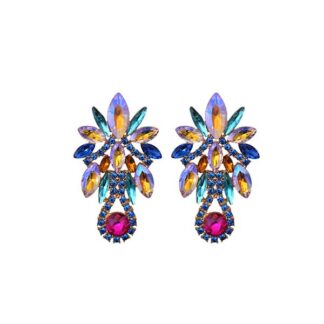 Pendientes fantasía multicolor