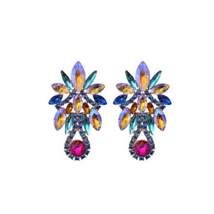 Pendientes fantasía multicolor