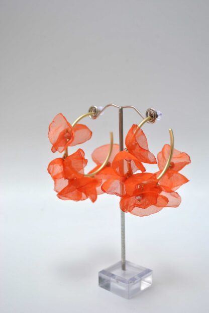 Aros flores naranjas - Imagen 3