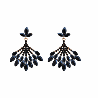 Pendientes fiesta azul noche