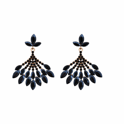 Pendientes fiesta azul noche