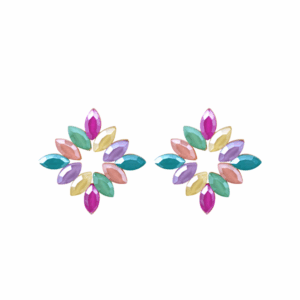 Pendientes multicolor fiesta