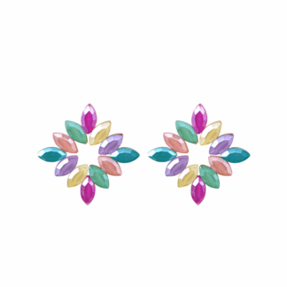Pendientes multicolor fiesta