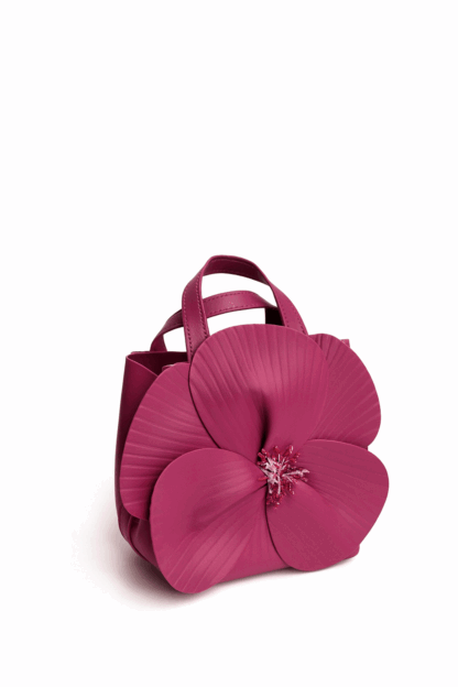 Bolsito clutch rosa fresa - Imagen 2