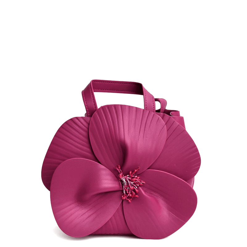 Bolsito clutch rosa fresa