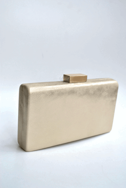 Clutch dorado polipiel - Imagen 2