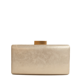 Clutch dorado polipiel
