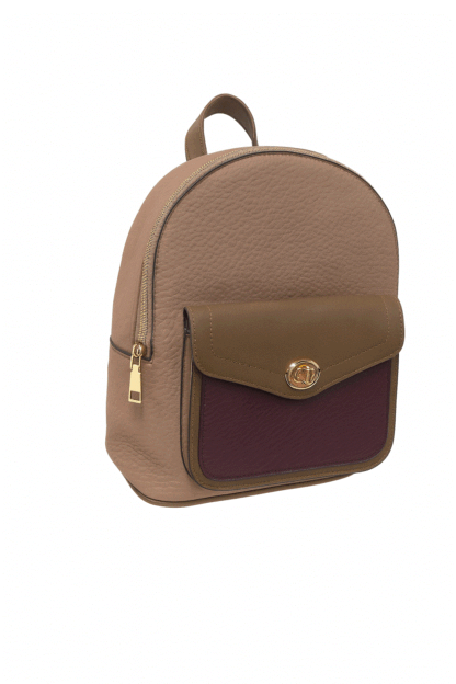 Mochila polipiel tricolor - Imagen 2