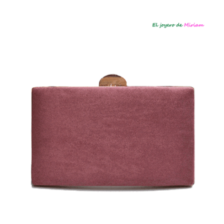 Bolso clutch antelina
