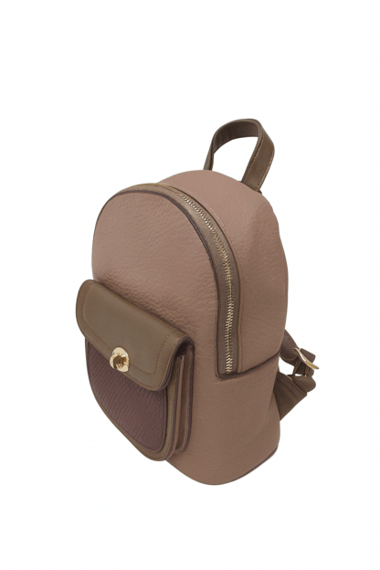 Mochila polipiel tricolor - Imagen 3
