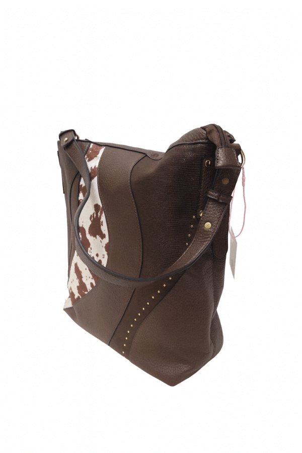 Bolso estampado vaca - Imagen 2