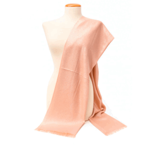 Chal de fiesta rosa brillo plata