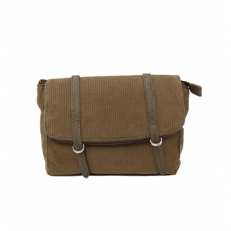 Bolso bandolera pana marrón