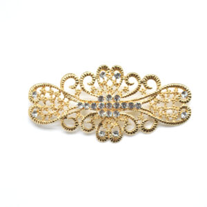 Broche o pasador dorado mantilla
