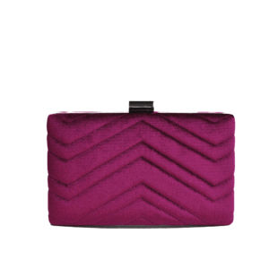 Bolso clutch bugamvilla terciopelo