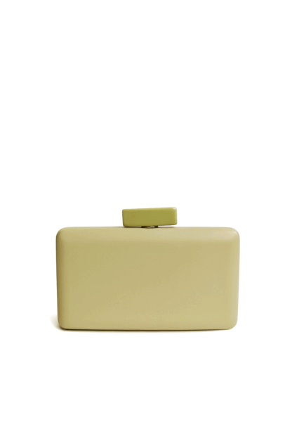 Clutch amarillo lima claro