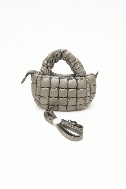 Bolso acolchado metálico - Imagen 4