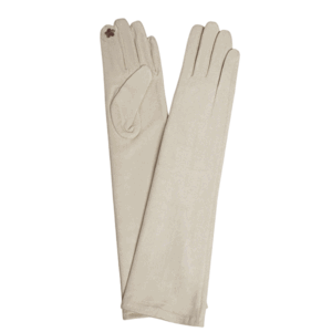 Guantes antelina beige tostado