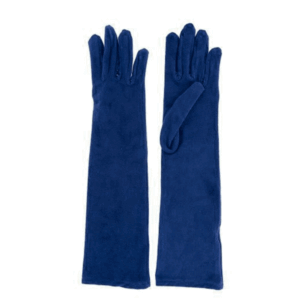 Guantes antelina azul añil