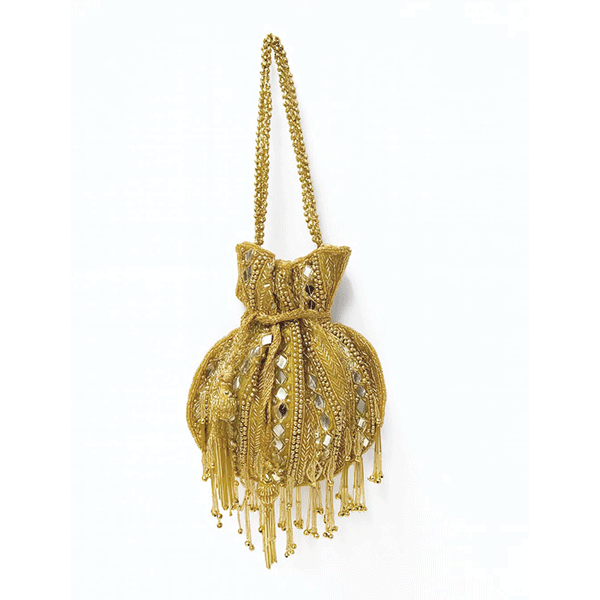 Bombonera joya dorada