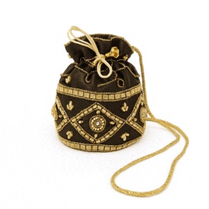 Bombonera raso marrón chocolate