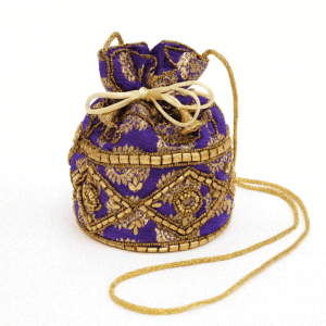 Bolso bombonera morada