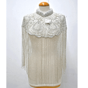 Capa joya plateada fiesta