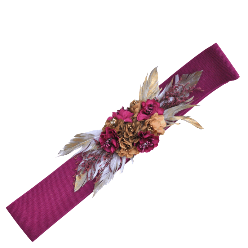 Cinturón bugamvilla flores