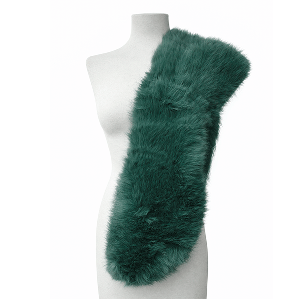 Capa o estola pelo verde