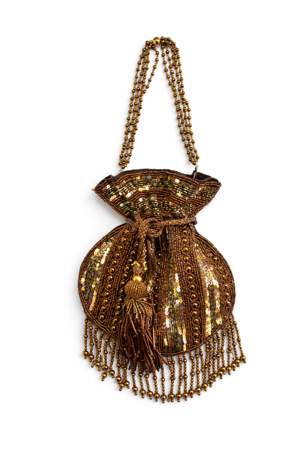 Bombonera joya bordados abalorios - Imagen 2