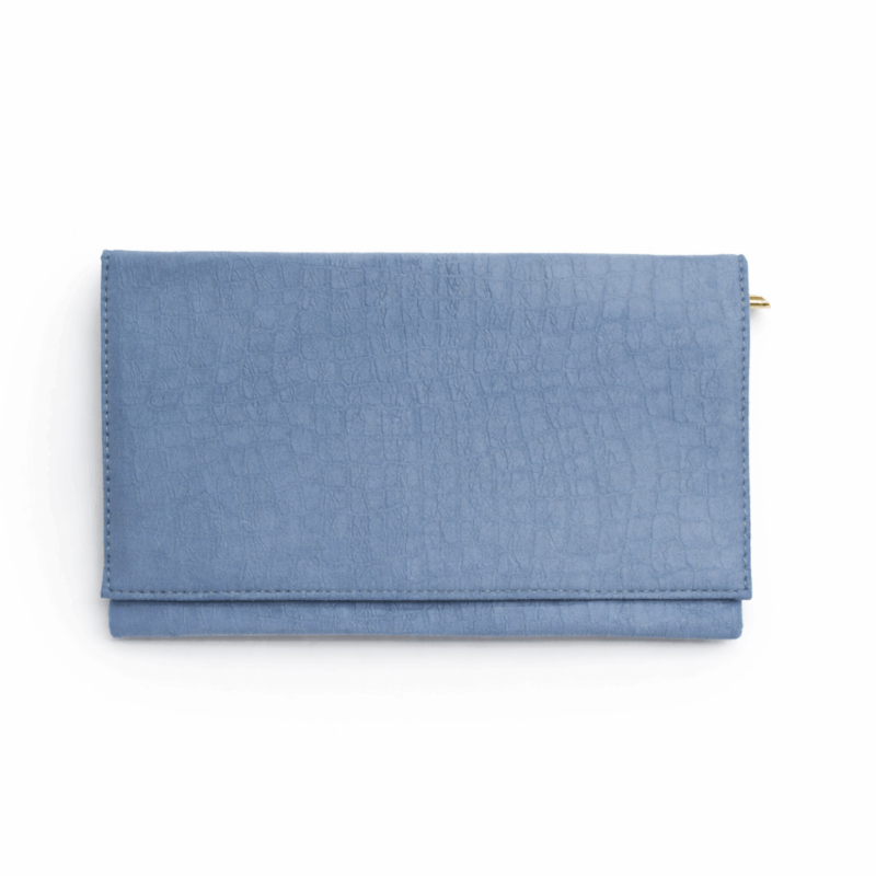 Cartera de fiesta azul