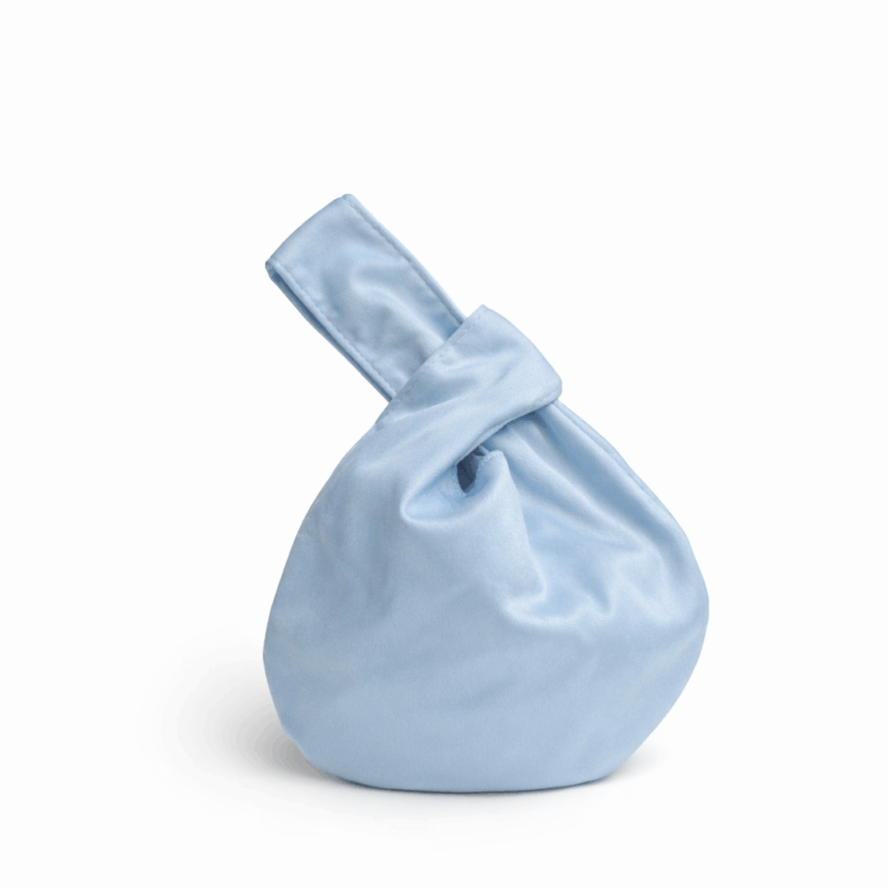 Clutch saco azul celeste